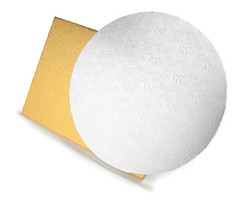 Gold Cake Drum Square 10"