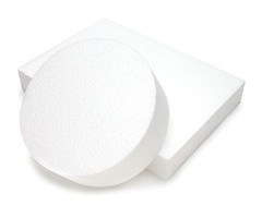 14" Square Styrofoam Cake Dummy