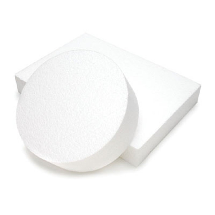 14" Square Styrofoam Cake Dummy