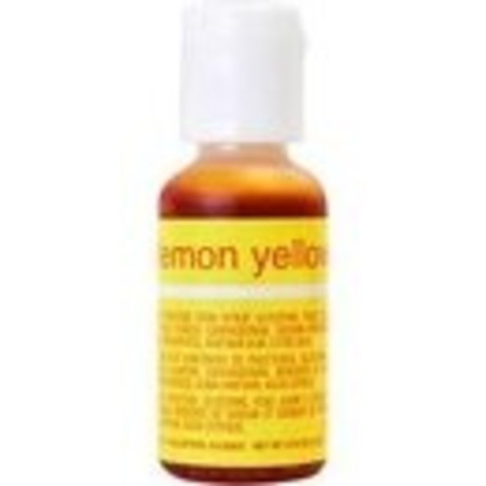 Lemon Yellow Liqua-gel Food Color by Chefmaster