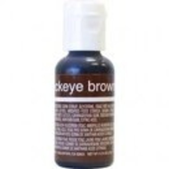 Buckeye Brown Liqua-Gel Food Coloring by Chefmaster