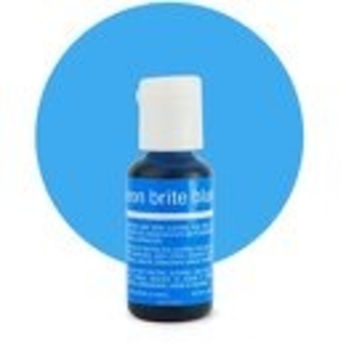 Neon Brite Blue Liqua-Gel Food Coloring by Chefmaster