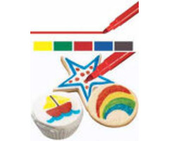 Edible Food Writer Markers Primary Bold tip by Wilton