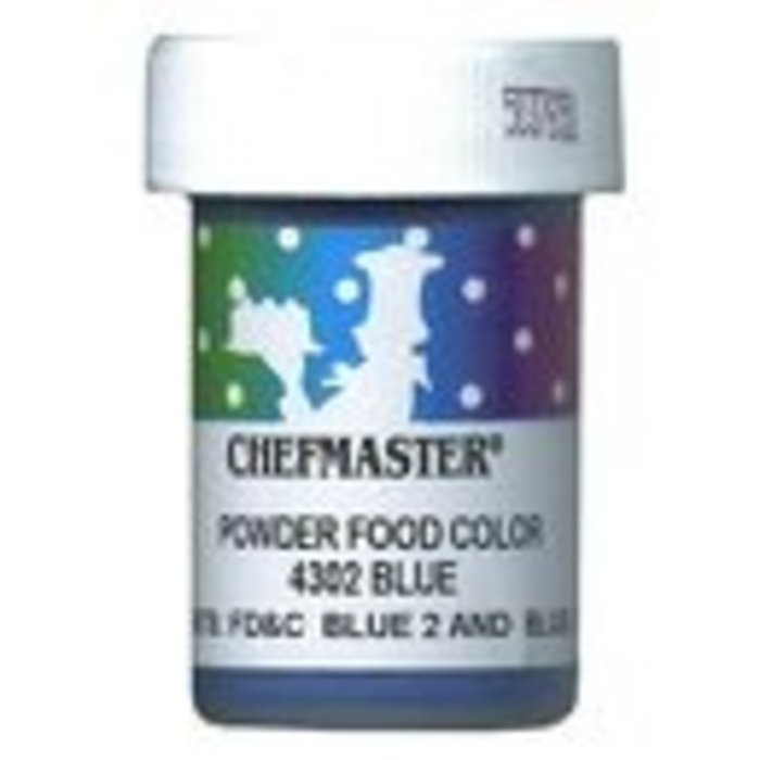 Blue Powdered Food Coloring by Chefmaster