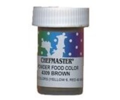 Brown Powdered Food Coloring by Chefmaster