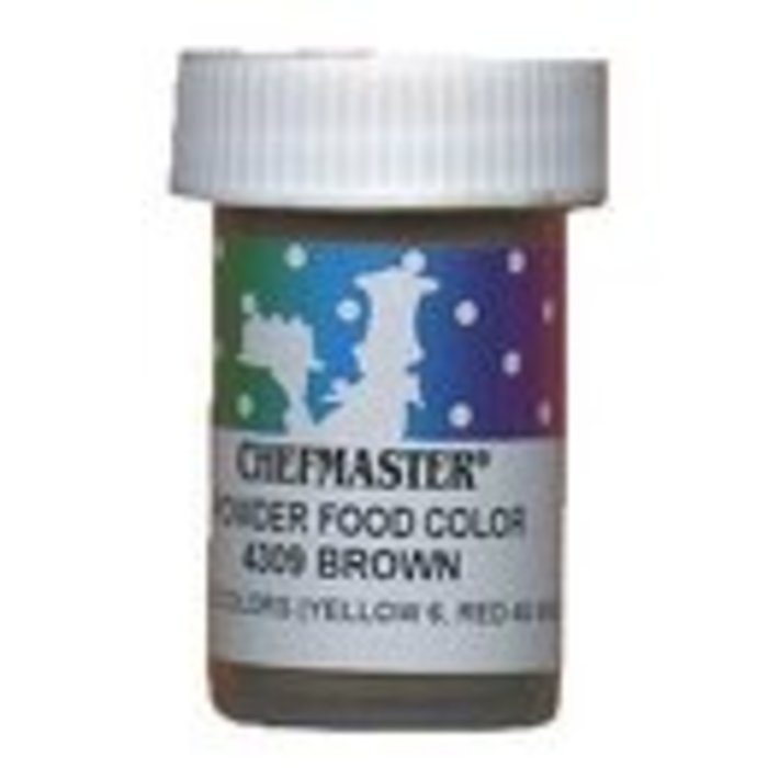 Brown Powdered Food Coloring by Chefmaster