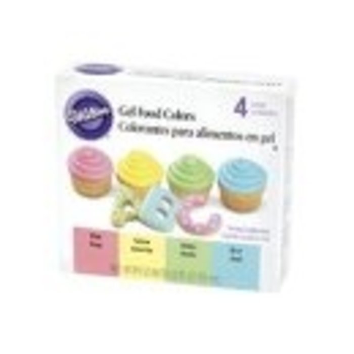 Pastel Gel Food Color Kit
