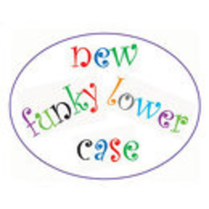 Funky Letters Lower Case Letter Cutters by FMM