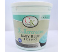 Baby Blue Buttercream Icing PHO Free 14 Ounce