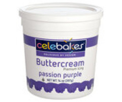 Passion Purple Buttercream Icing PHO Free 14 Ounce