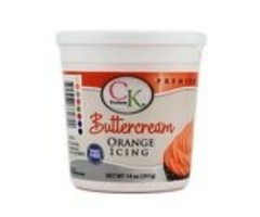 Outrageous Orange Buttercream Icing PHO Free 14 Ounce