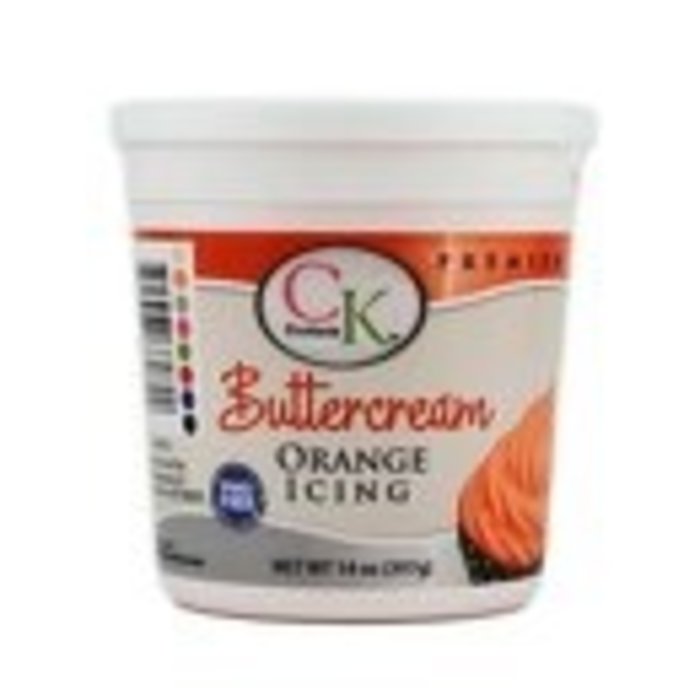 Outrageous Orange Buttercream Icing PHO Free 14 Ounce
