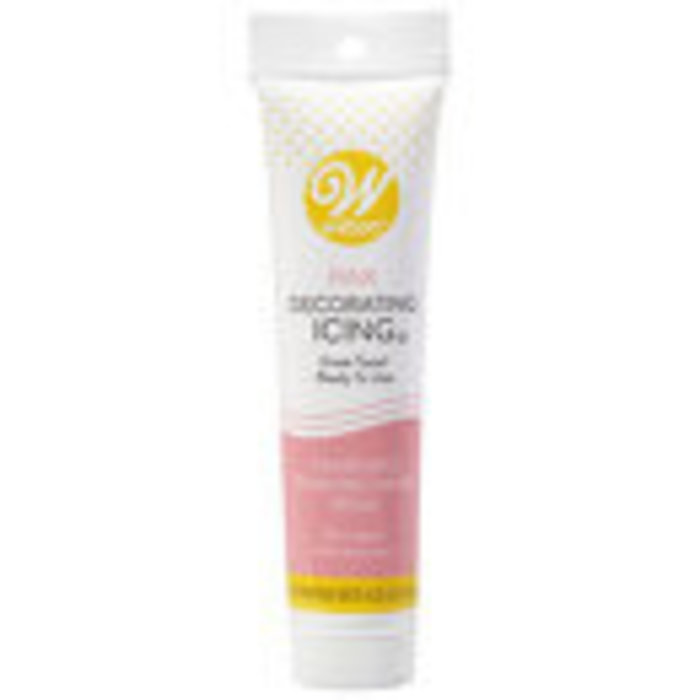 Pink Decorator Icing in a Tube 4.25 Ounce