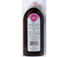 Clear Vanilla extract by Wilton 8 fl oz.