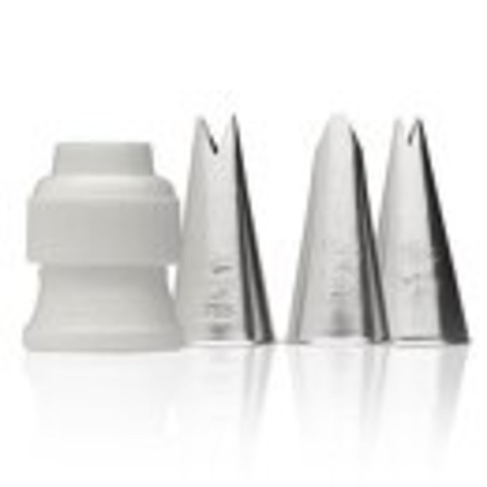 Leaf Tip Set by Ateco 4 Piece Set