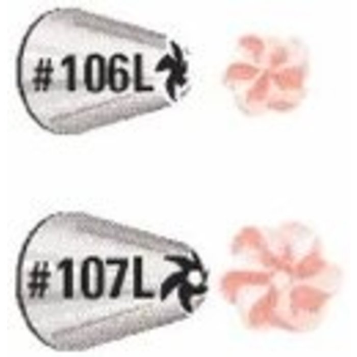 Left Handed Drop Flower Tip Set