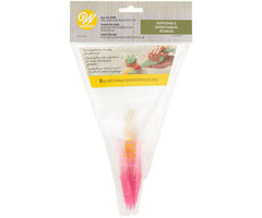 All In One Decorating Bags with Tips 6 count