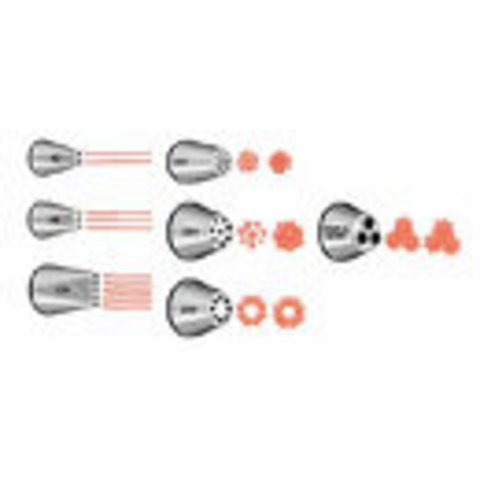 Multi-opening tip 134