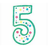Number 5 Birthday candle by Wilton