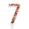 Sprinkle Candle Number 7