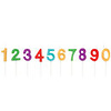 Number Candle Pick Set