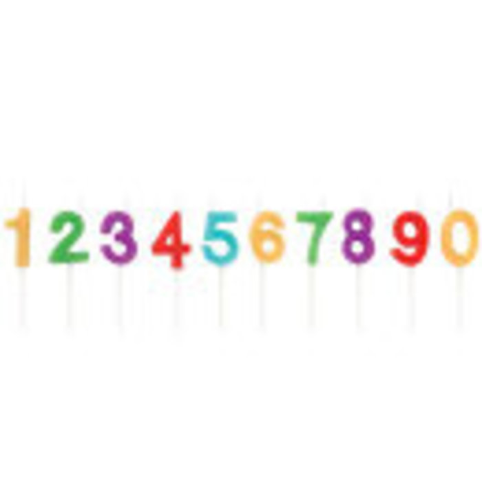 Number Candle Pick Set