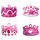 Princess Crown Shaped Birthday candles by Wilton