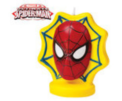 Spiderman Birthday Candle