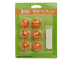 Basketball Candle Holder Set