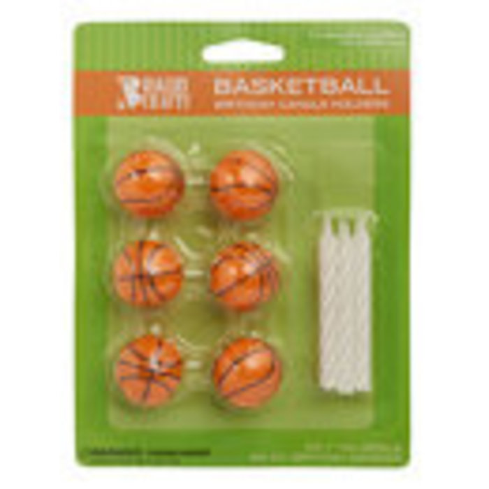Basketball Candle Holder Set