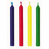 Celebration Birthday Cake Candles Rainbow Colors