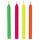 Celebration Birthday Cake Candles in Hot Colors