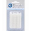 White colored Birthday Cake Candles