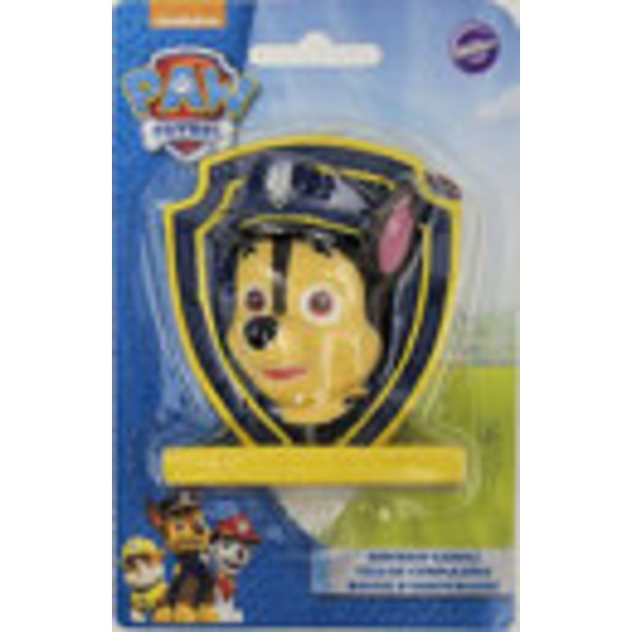 Paw Patrol Chase Birthday Candle