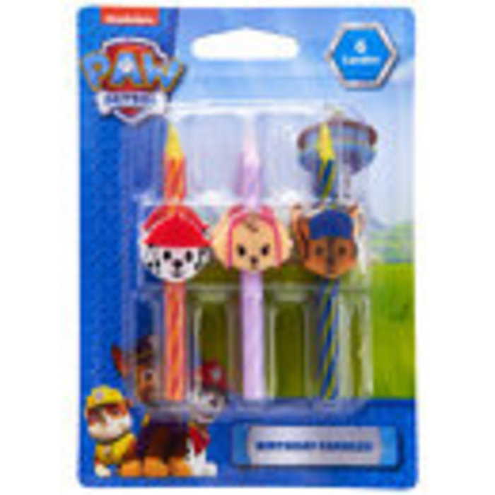 Paw Patrol Birthday Candles