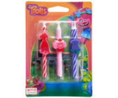 Trolls Birthday Candles