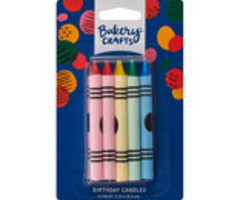 Crayon Birthday Candles