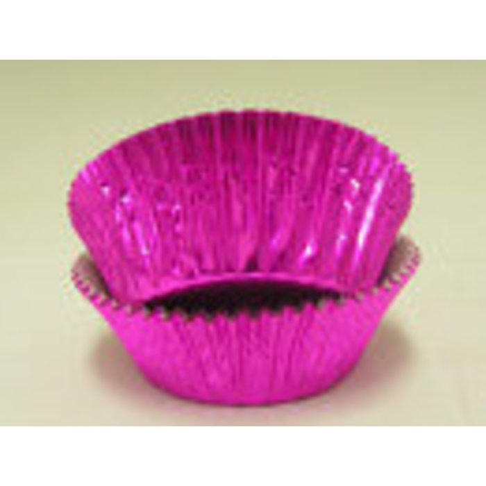 Hot Pink Foil Cupcake Liners 500 Ct