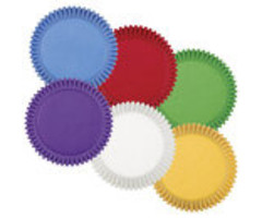 Primary Rainbow Cupcake Liners 150 Count