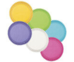 Pastel Rainbow Cupcake Liners 150 count