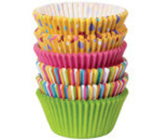 Stripes and Dots Cupcake Liners 150 Count