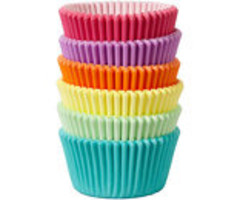 Rainbow Pastel Cupcake Liners 150 Count