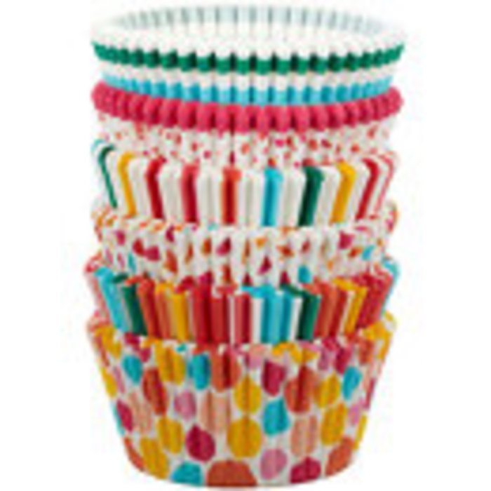 Stripes and Dots 150 Count Cupcake Liners