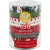 Traditional Christmas Cupcake Liners 150 Count