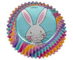 Easter Bunny Foil Cupcake Liners