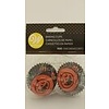 Jack-o-Lantern Halloween Mini Cupcake Liners