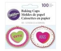 Words Can Express Mini Valentine's Day Cupcake Liners