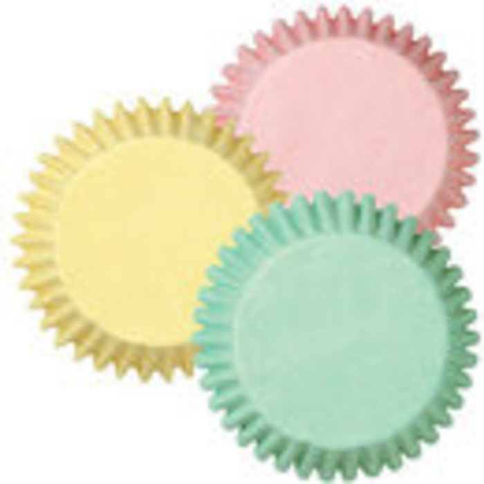 Mini Pastel Cupcake Liners by Wilton