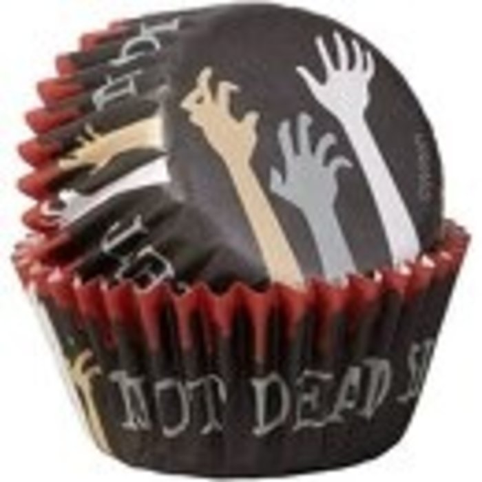 Creepy Hands Mini Halloween Cupcake Liners