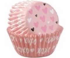 XOXO Mini Valentine's Day Cupcake Liners